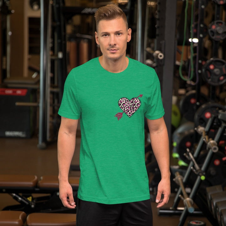 Love Arrow Graphic Tee - Ash - S - ArtyKoala