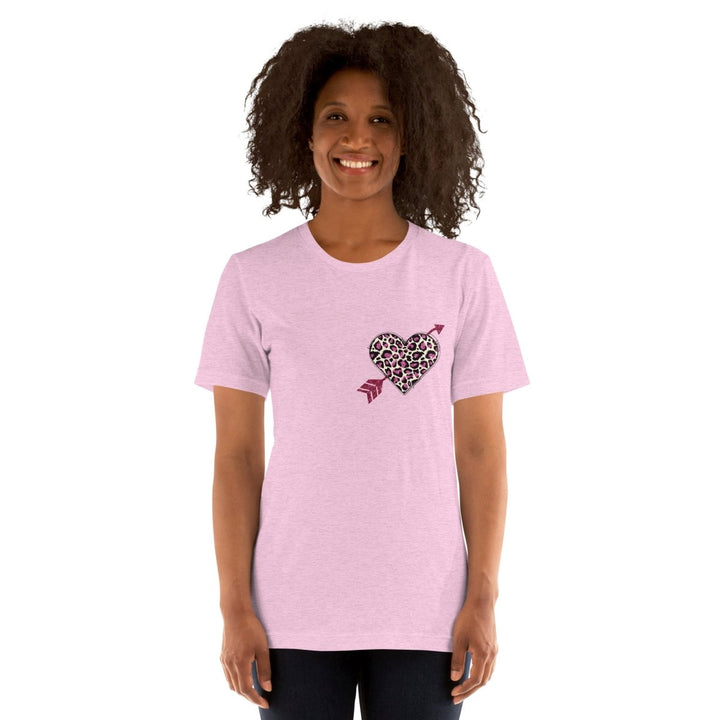 Love Arrow Graphic Tee - Ash - S - ArtyKoala