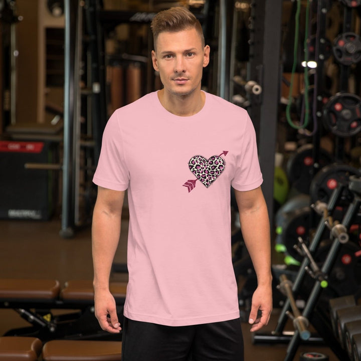 Love Arrow Graphic Tee - Ash - S - ArtyKoala