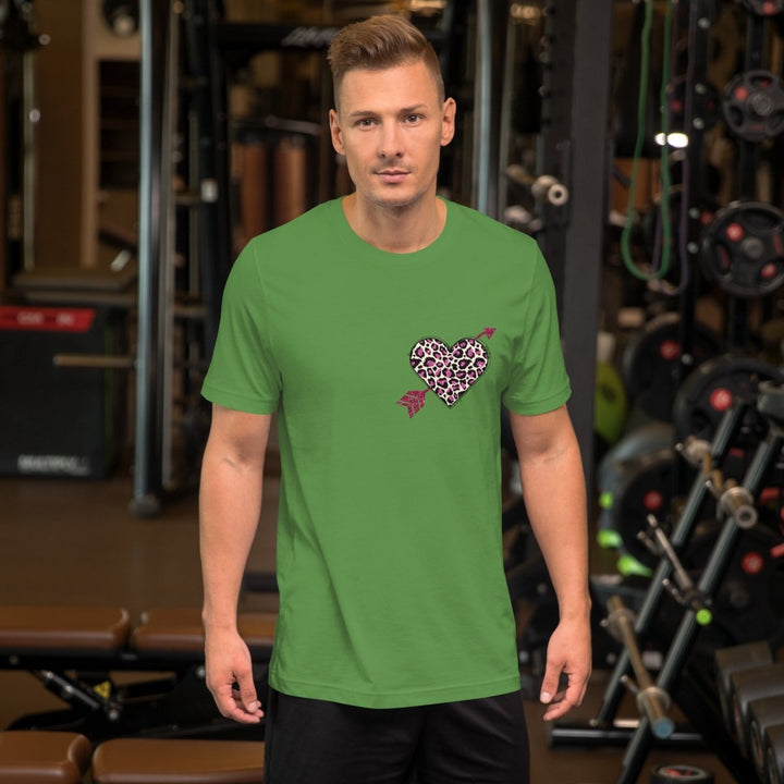 Love Arrow Graphic Tee - Ash - S - ArtyKoala