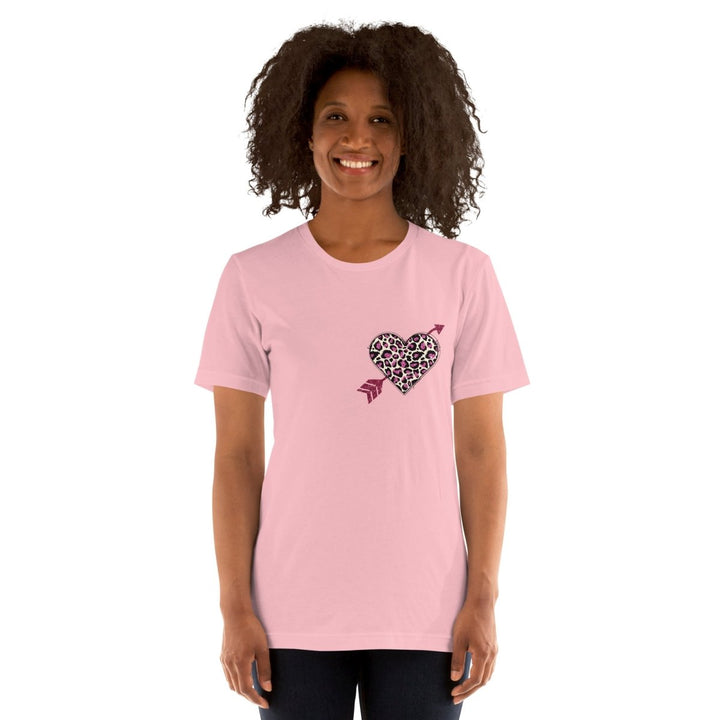 Love Arrow Graphic Tee - Ash - S - ArtyKoala