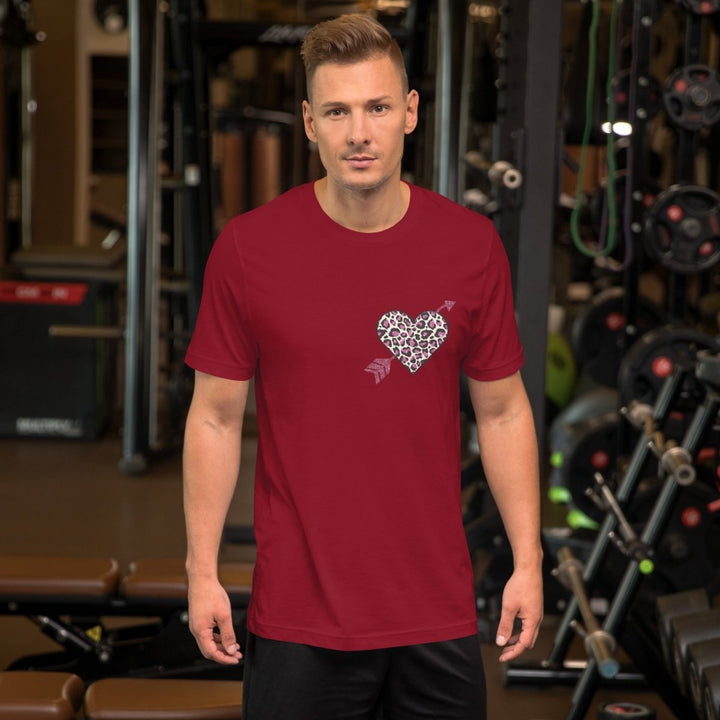 Love Arrow Graphic Tee - Ash - S - ArtyKoala