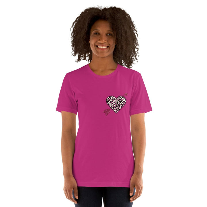 Love Arrow Graphic Tee - Ash - S - ArtyKoala