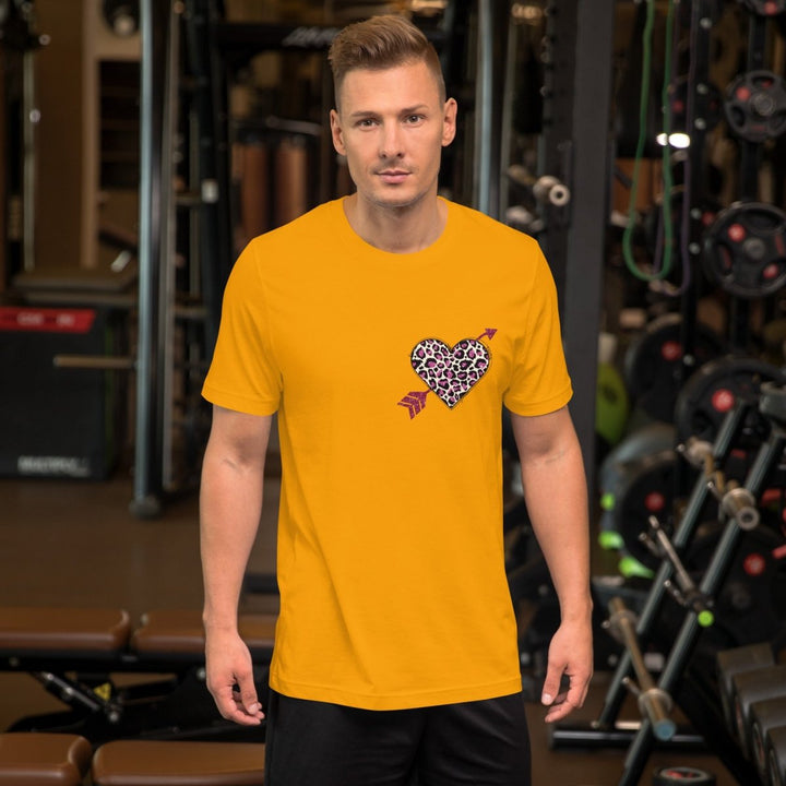Love Arrow Graphic Tee - Ash - S - ArtyKoala