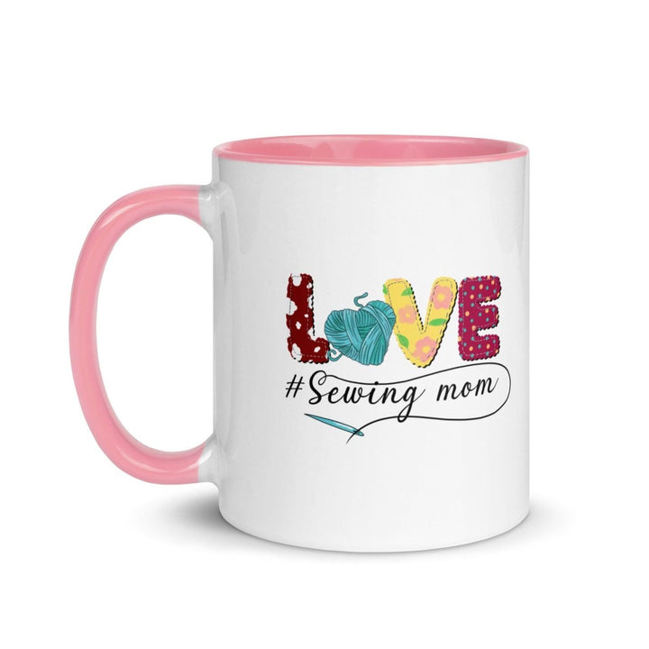 Love Colorful Print Mug - Pink - 11 oz - ArtyKoala