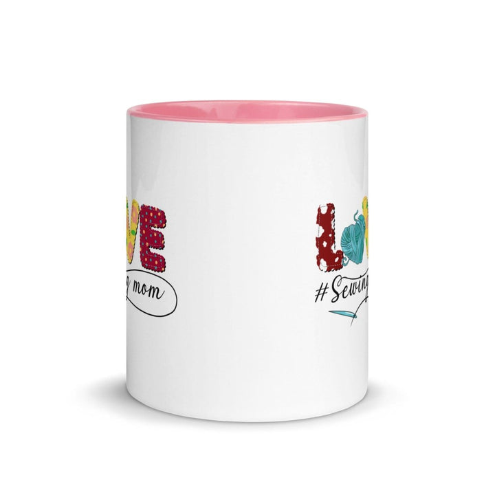 Love Colorful Print Mug - Pink - 11 oz - ArtyKoala