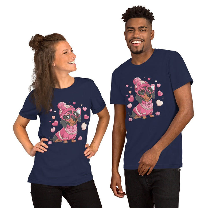 Love Dog Graphic Tee - Ash - S - ArtyKoala