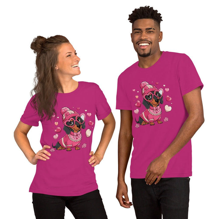 Love Dog Graphic Tee - Ash - S - ArtyKoala