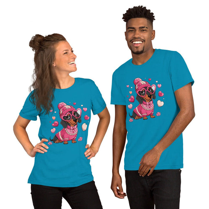 Love Dog Graphic Tee - Ash - S - ArtyKoala