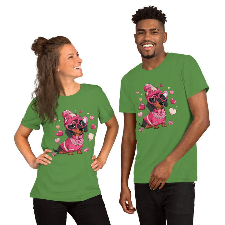 Love Dog Graphic Tee - Ash - S - ArtyKoala