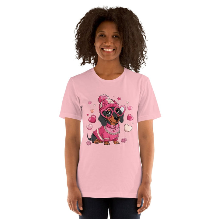 Love Dog Graphic Tee - Ash - S - ArtyKoala