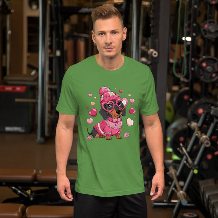 Love Dog Graphic Tee - Ash - S - ArtyKoala