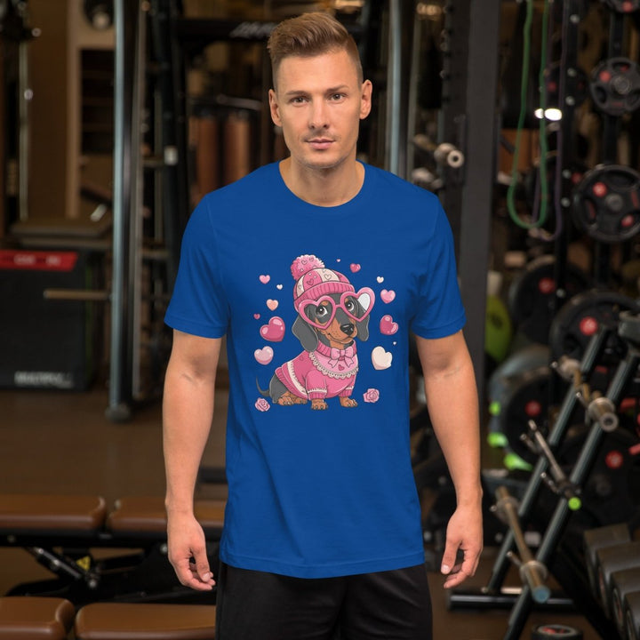 Love Dog Graphic Tee - Ash - S - ArtyKoala