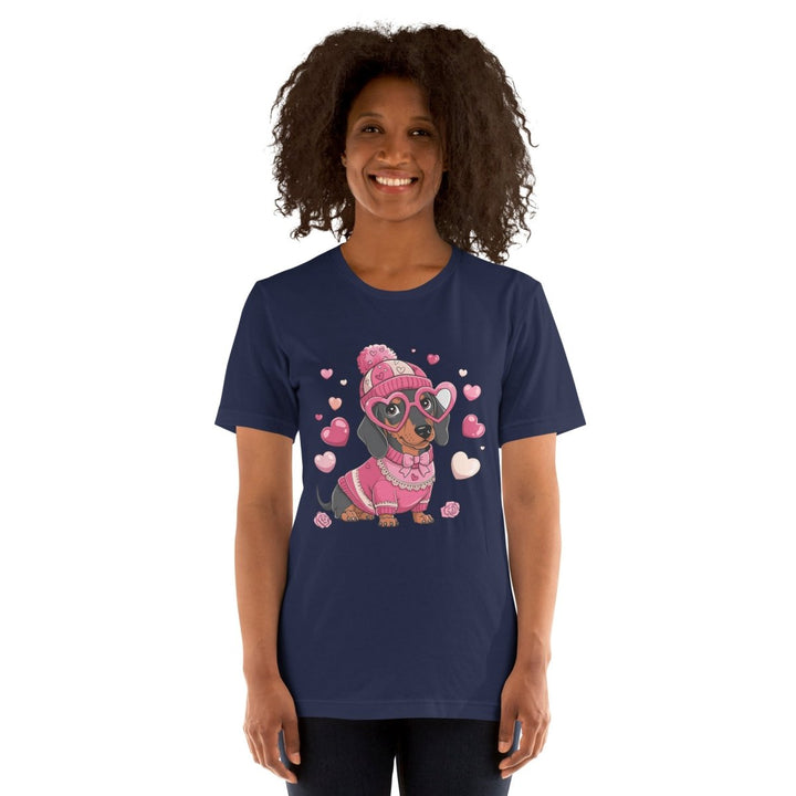 Love Dog Graphic Tee - Ash - S - ArtyKoala