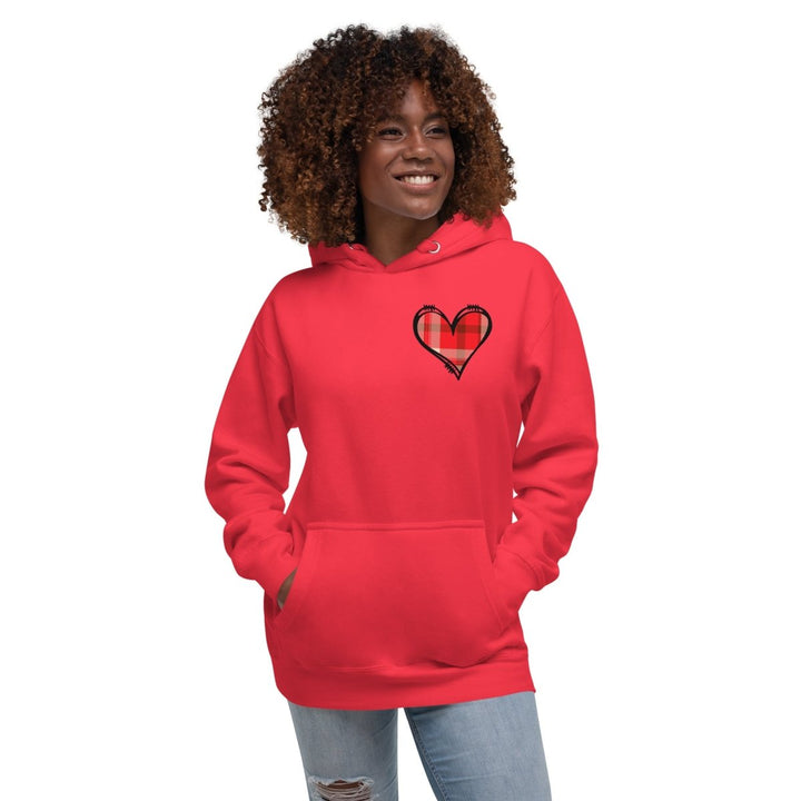 Love Heart Graphic Hoodie - Team Royal - S - ArtyKoala