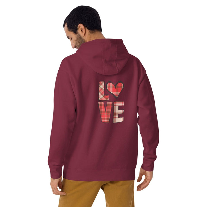 Love Heart Graphic Hoodie - Navy Blazer - S - ArtyKoala