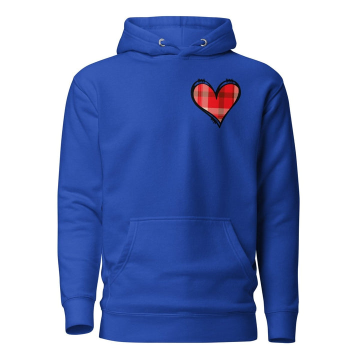 Love Heart Graphic Hoodie - Team Royal - S - ArtyKoala