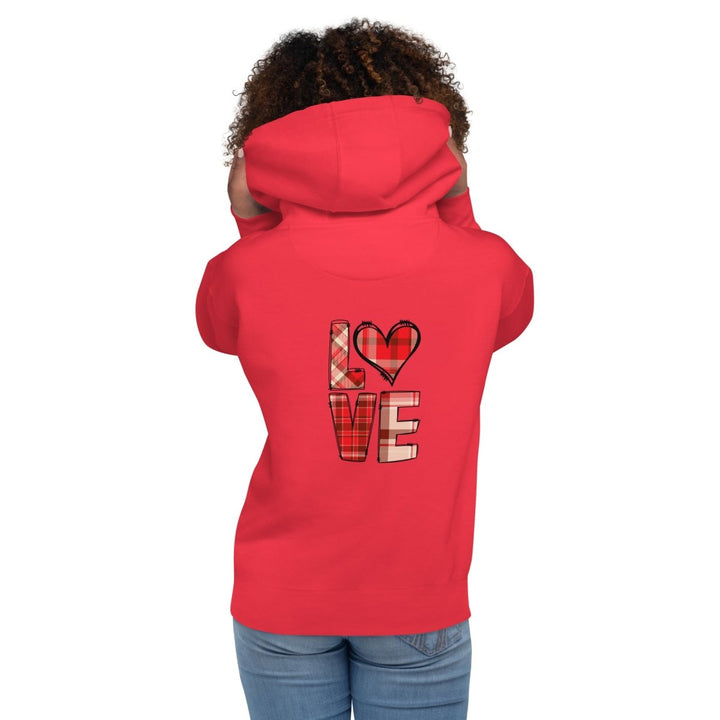 Love Heart Graphic Hoodie - Team Royal - S - ArtyKoala
