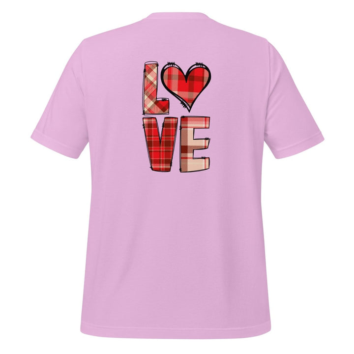 Love Heart Graphic Tee - Red - XS - ArtyKoala
