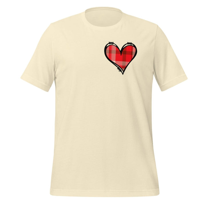 Love Heart Graphic Tee - Natural - XS - ArtyKoala