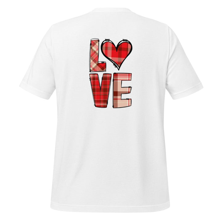 Love Heart Graphic Tee - Natural - XS - ArtyKoala