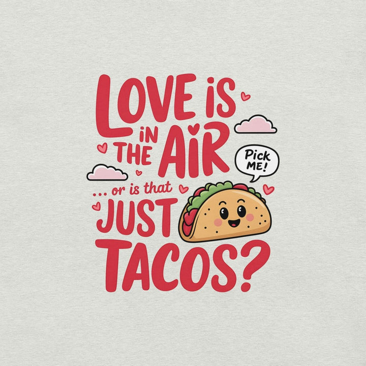 Love is that just Tacos Graphic Tee - Black - XS - ArtyKoala