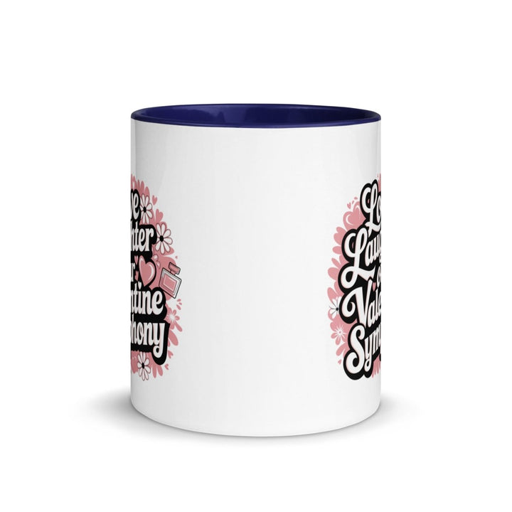 Love Laughter Colorful Print Mug - Green - 11 oz - ArtyKoala