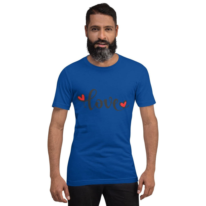 Love Valentine's Day Graphic Tee - Red - XS - ArtyKoala