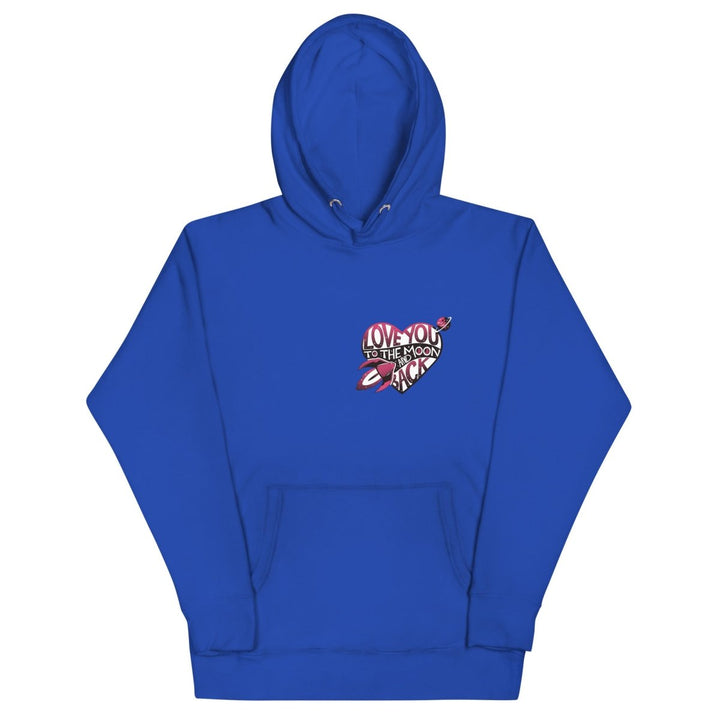 Love You Back Graphic Hoodie - Team Royal - S - ArtyKoala