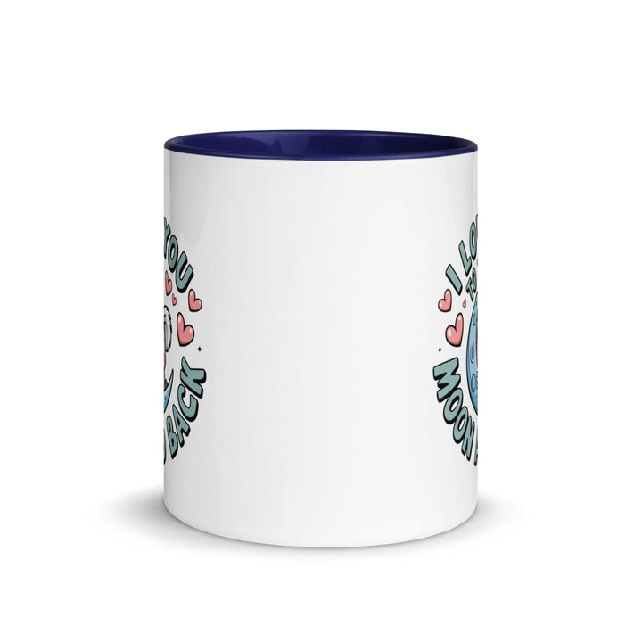 Love You to Moon Koala Colorful Print Mug - Golden Yellow - 11 oz - ArtyKoala