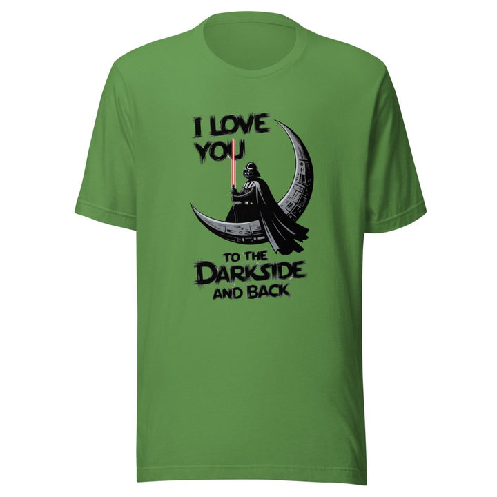 Love You to the Darkside and Back Graphic Tee - Leaf - S - ArtyKoala