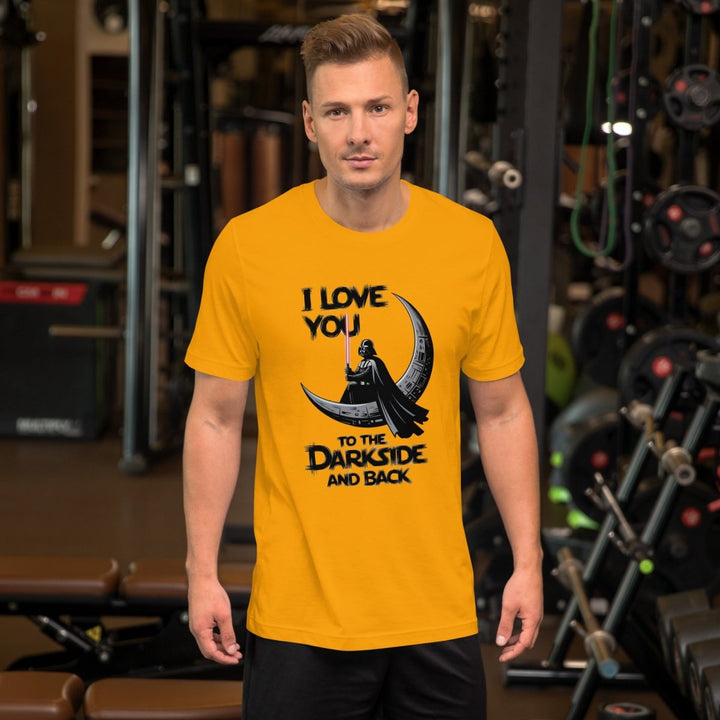 Love You to the Darkside and Back Graphic Tee - Heather Prism Lilac - XS - ArtyKoala