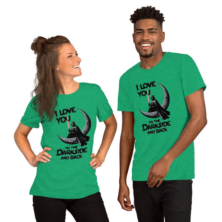 Love You to the Darkside and Back Graphic Tee - Heather Kelly - S - ArtyKoala