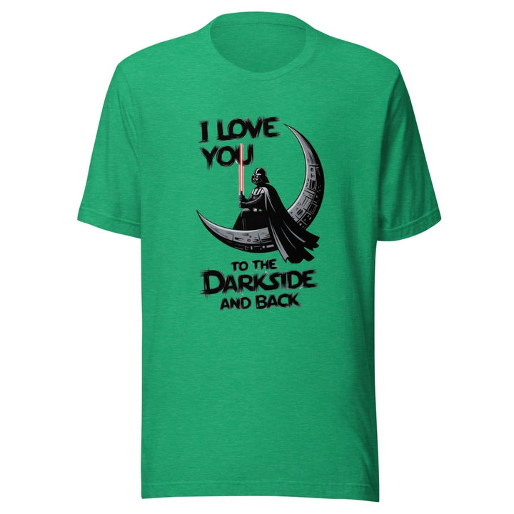 Love You to the Darkside and Back Graphic Tee - Heather Kelly - S - ArtyKoala