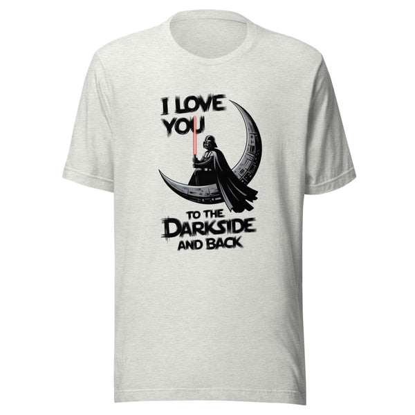 Love You to the Darkside and Back Graphic Tee - Ash - S - ArtyKoala
