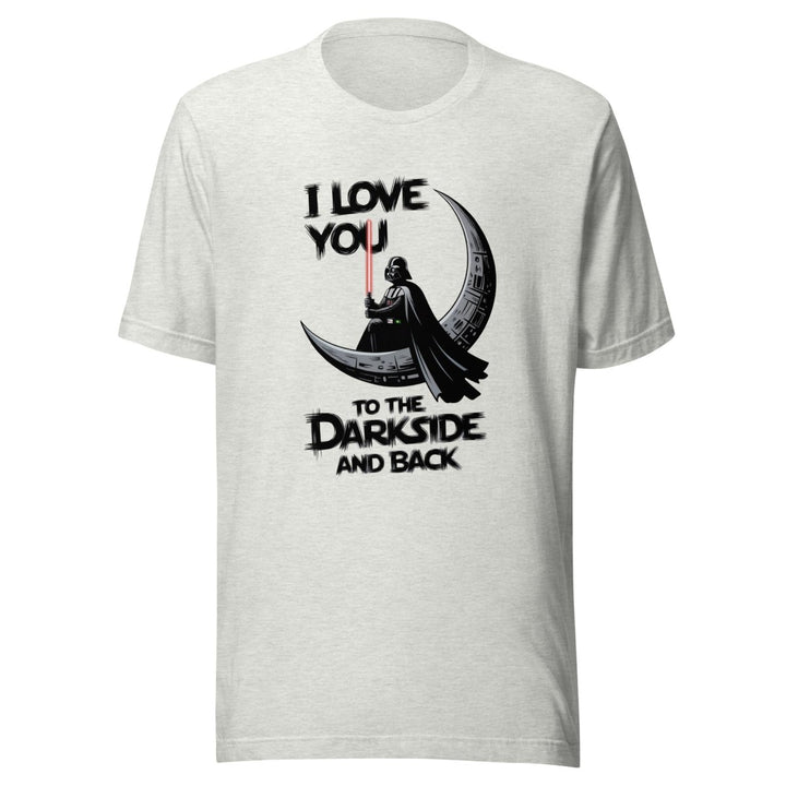 Love You to the Darkside and Back Graphic Tee - Ash - S - ArtyKoala