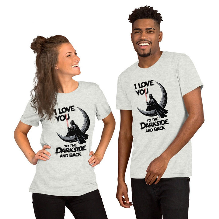 Love You to the Darkside and Back Graphic Tee - Ash - S - ArtyKoala