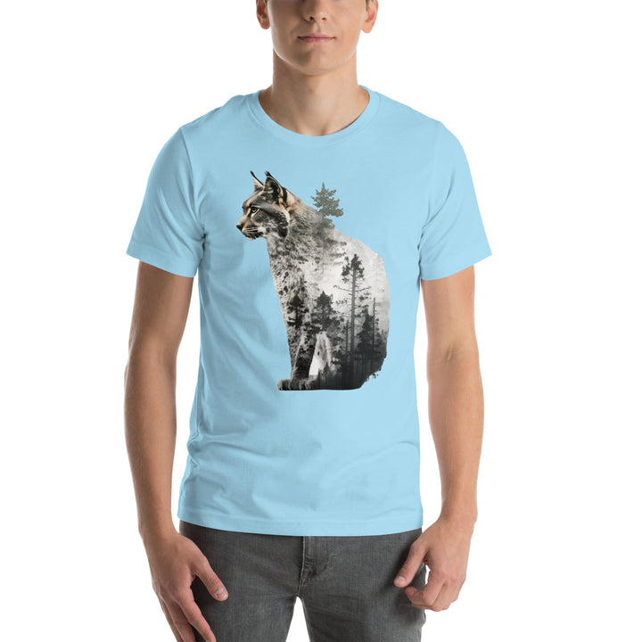 Lynx and Nature Premium Unisex T-shirt - ArtyKoala