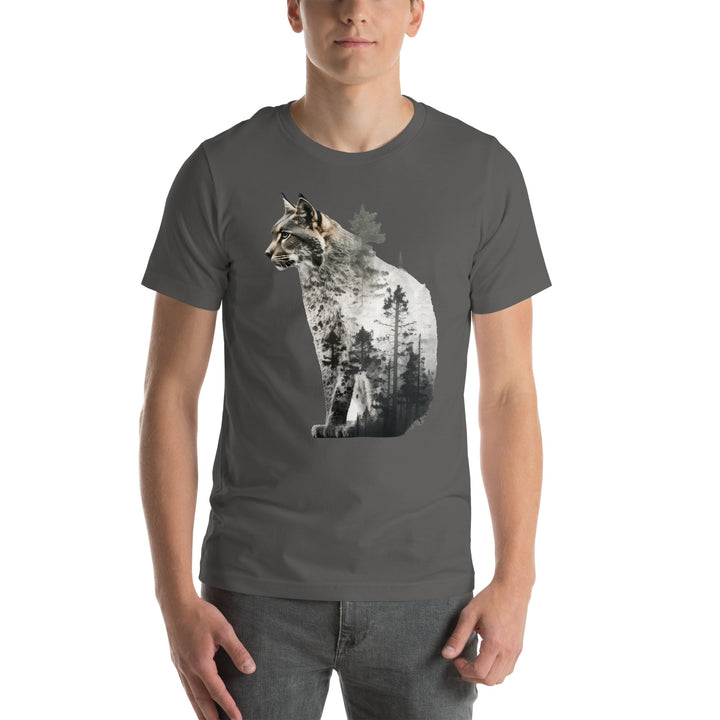 Lynx and Nature Premium Unisex T-shirt - ArtyKoala