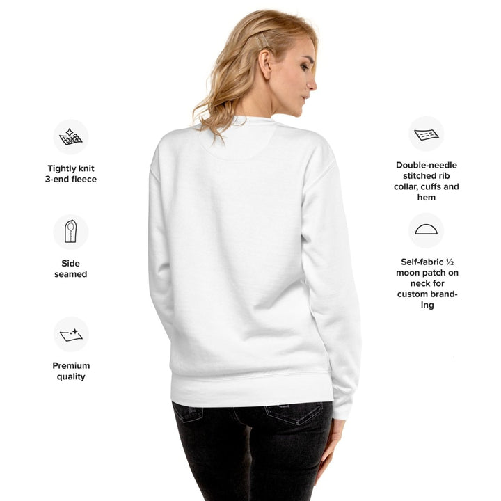 Magician Duck Halloween Graphic Sweatshirt - White - S - ArtyKoala
