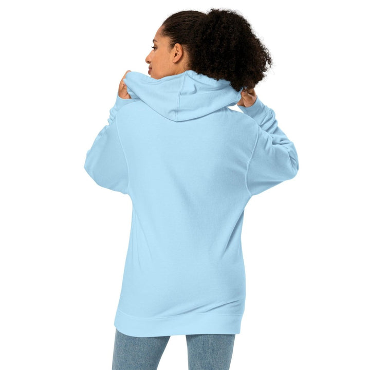 Mama % Daily Value Graphic Hoodie - Blue Aqua - S - ArtyKoala