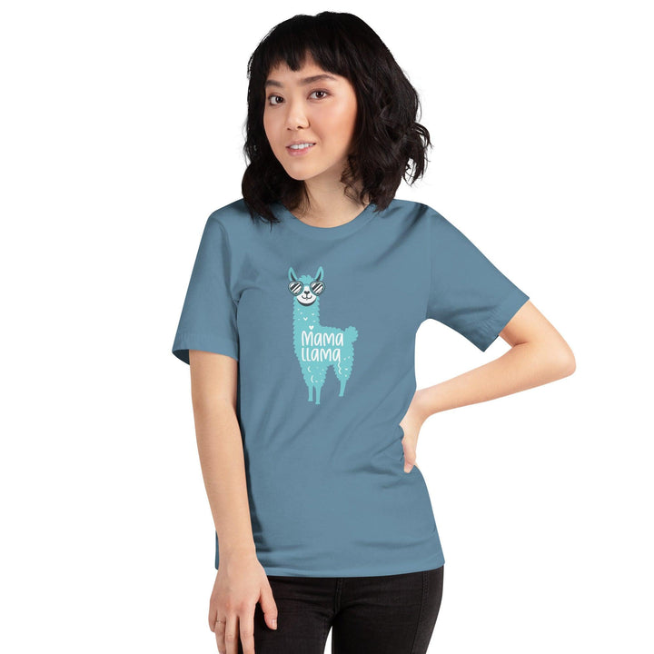 Mama Llama Women Premium T-shirt - ArtyKoala