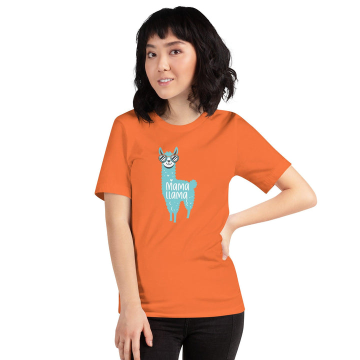 Mama Llama Women Premium T-shirt - ArtyKoala