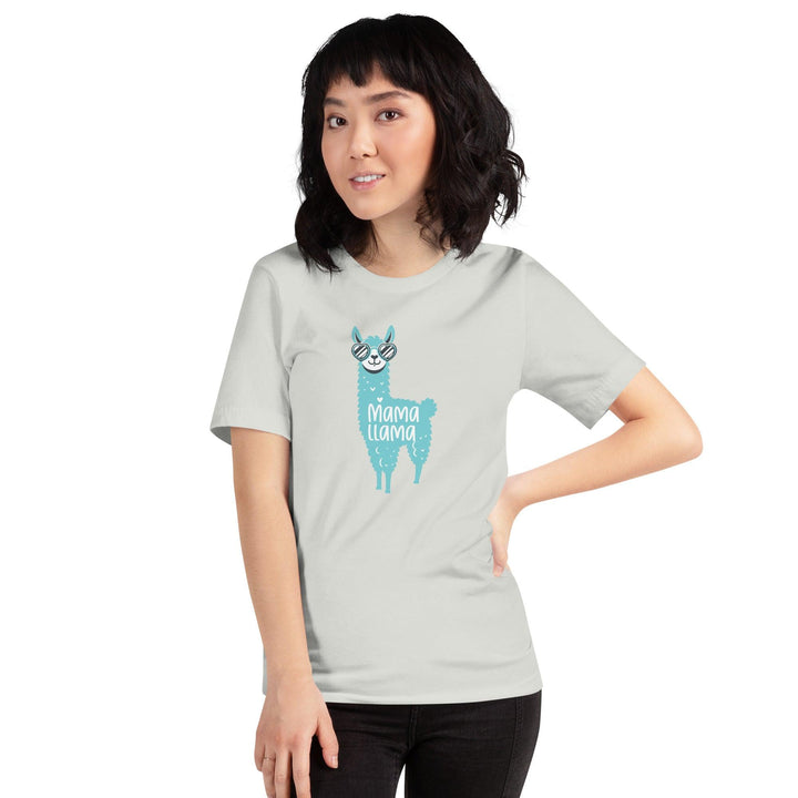 Mama Llama Women Premium T-shirt - ArtyKoala