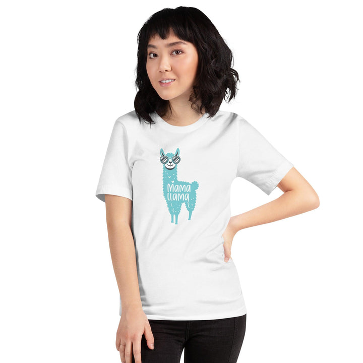 Mama Llama Women Premium T-shirt - ArtyKoala