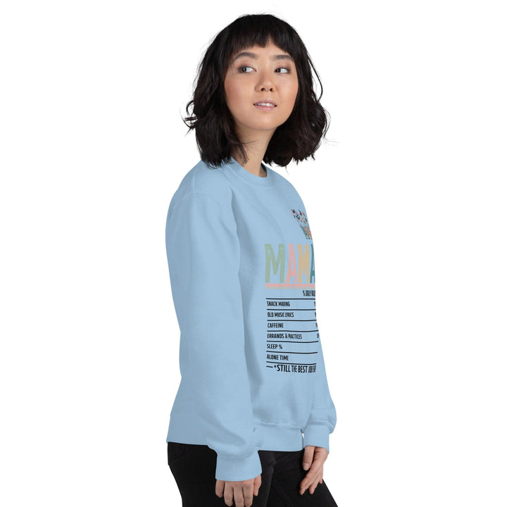 Mama % Daily Volue Mama Women Premium Sweatshirt - ArtyKoala