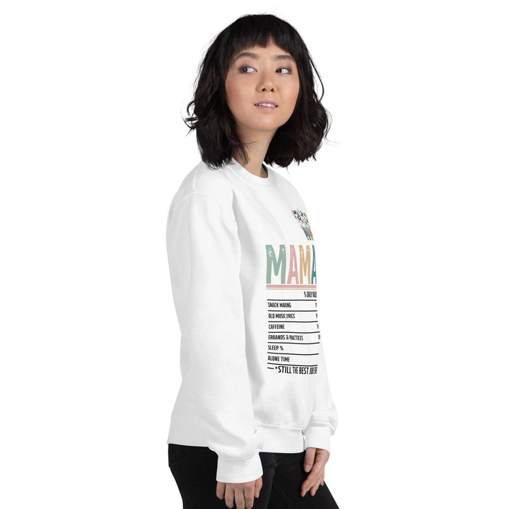 Mama % Daily Volue Mama Women Premium Sweatshirt - ArtyKoala