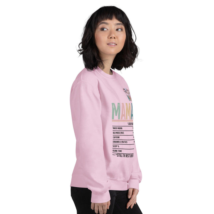 Mama % Daily Volue Mama Women Premium Sweatshirt - ArtyKoala