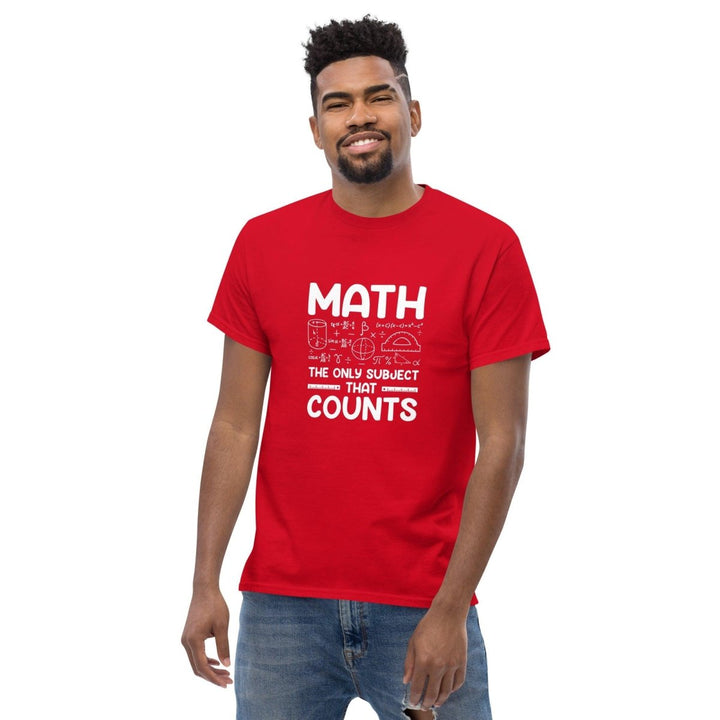 Math is Funny Graphic Tee - Irish Green - S - ArtyKoala