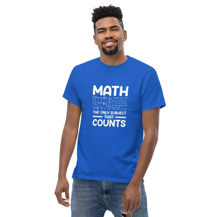 Math is Funny Graphic Tee - Irish Green - S - ArtyKoala